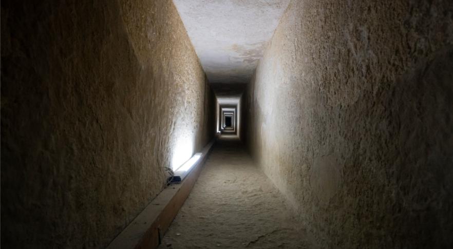 Descubrieron pasadizos ocultos en una pirámide de Egipto