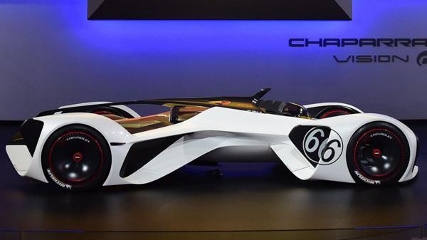 General Motors presentó un increíble automóvil de carreras propulsado por láser, capaz de acelerar de 0 a 100 km/h en 1.5 segundos-0