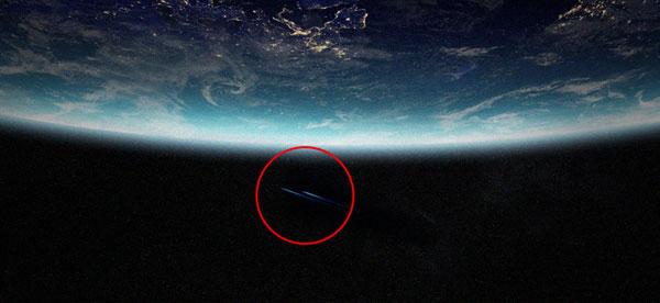 Observan presunta nave extraterrestre desde la Estación Espacial Internacional-0
