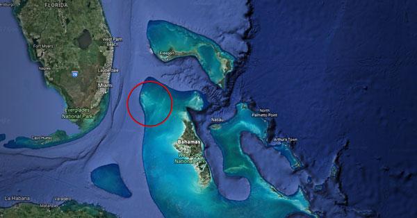 ¿Pirámides sumergidas en inmediaciones de las Bahamas?-0