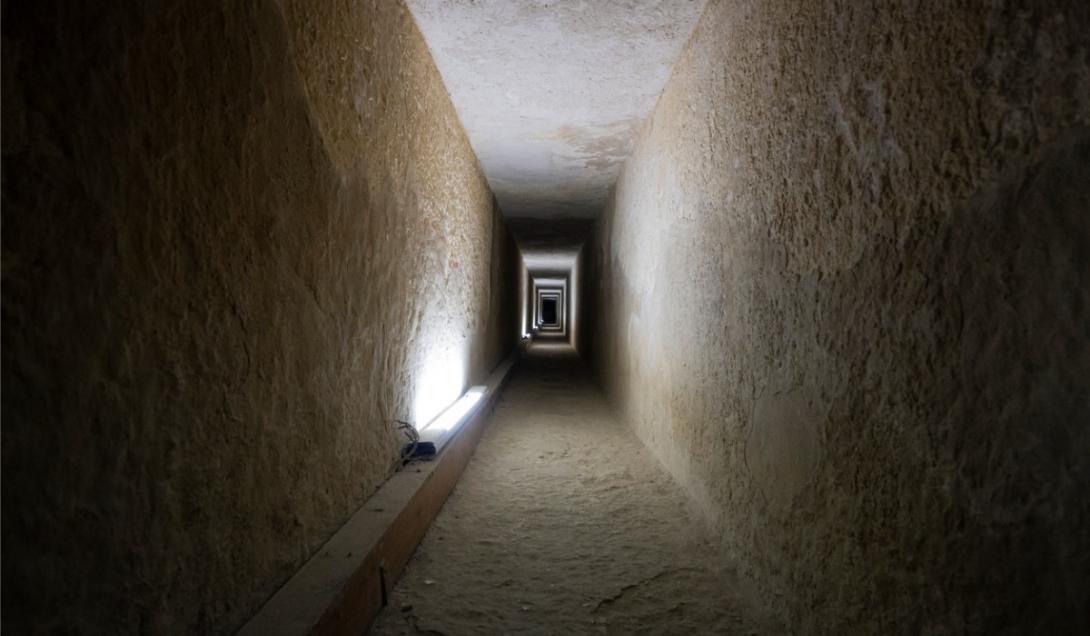 Descubrieron pasadizos ocultos en una pirámide de Egipto-0